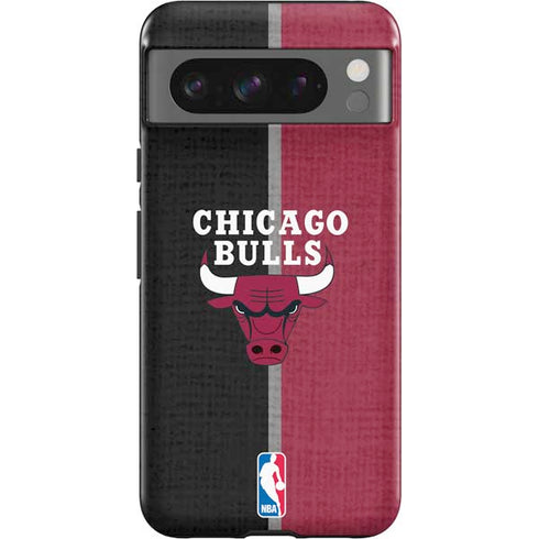 NBA Chicago Bulls Canvas Google Pixel 8 Pro Impact Case